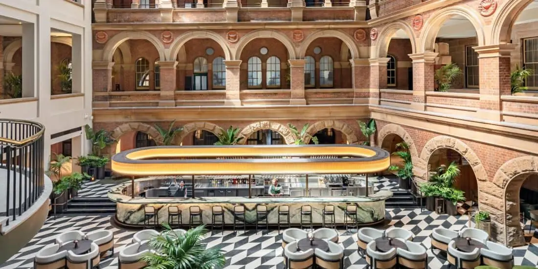 intercontinental sydney indoor bar