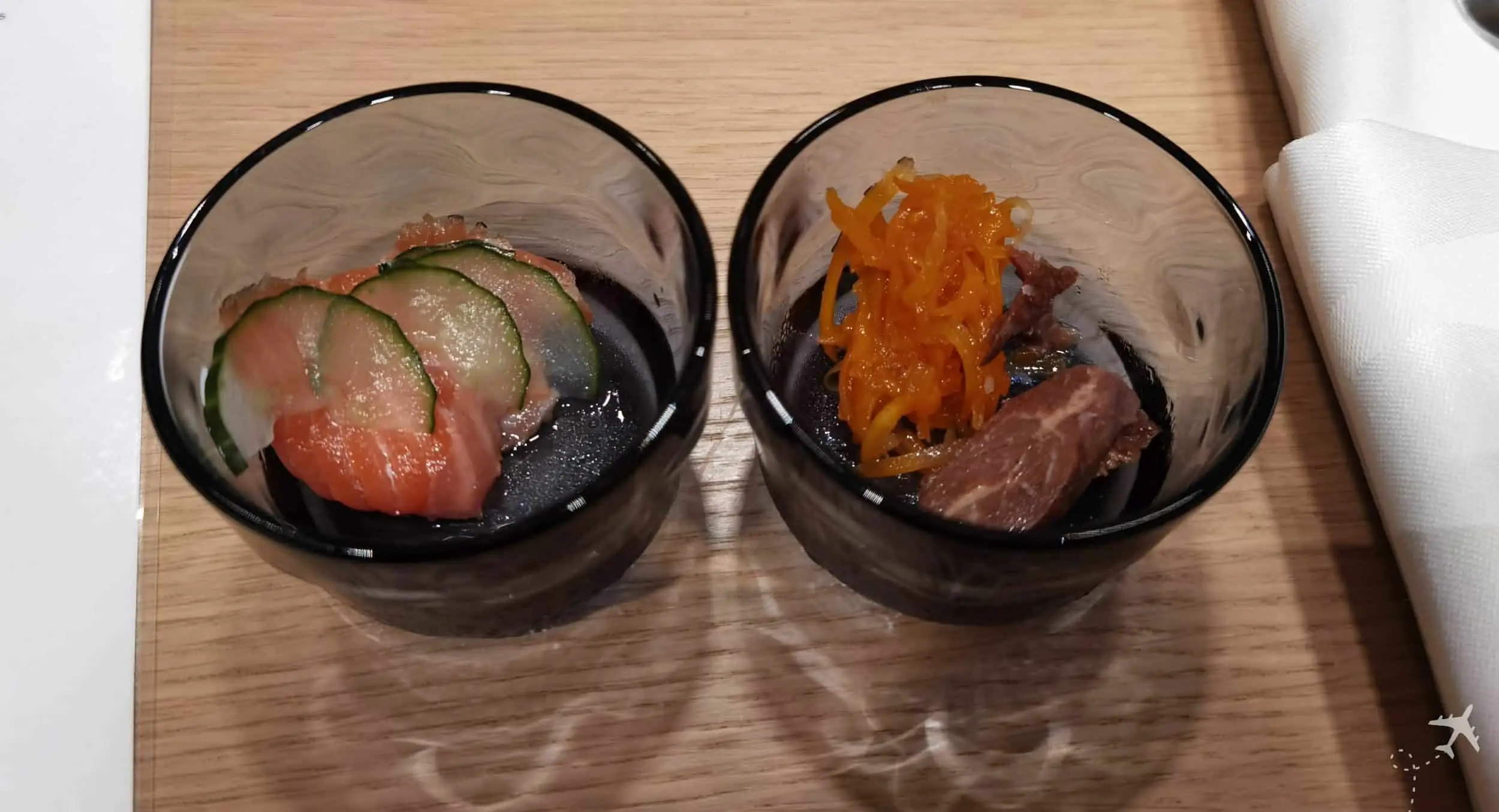 Finnair Platinum Wing Tapas Tisch