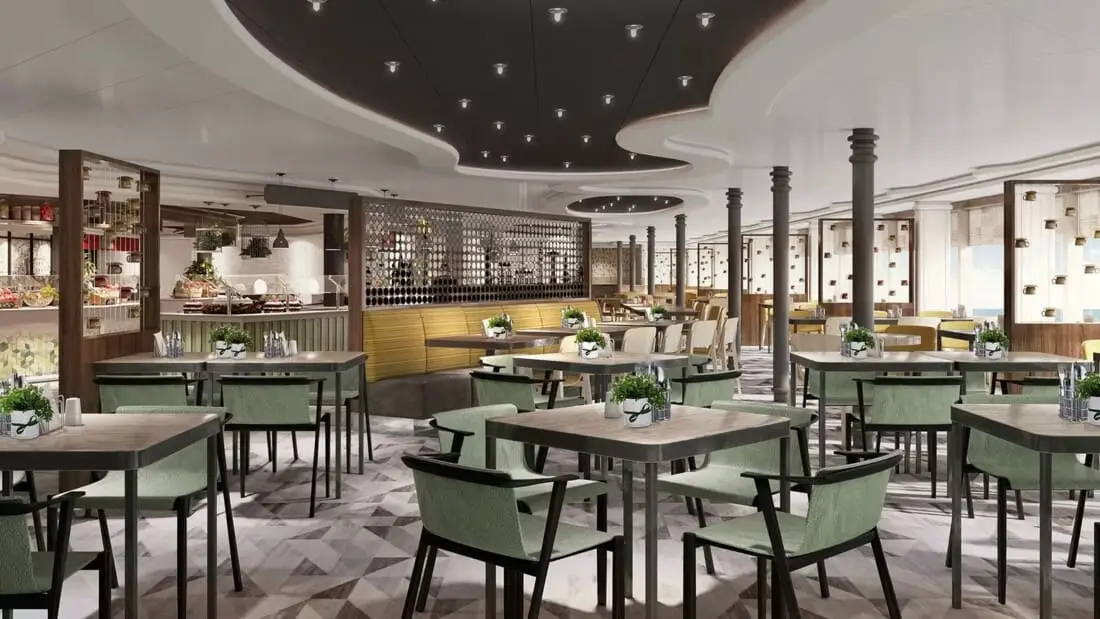 Caribbean Princess Buffet Restaurant