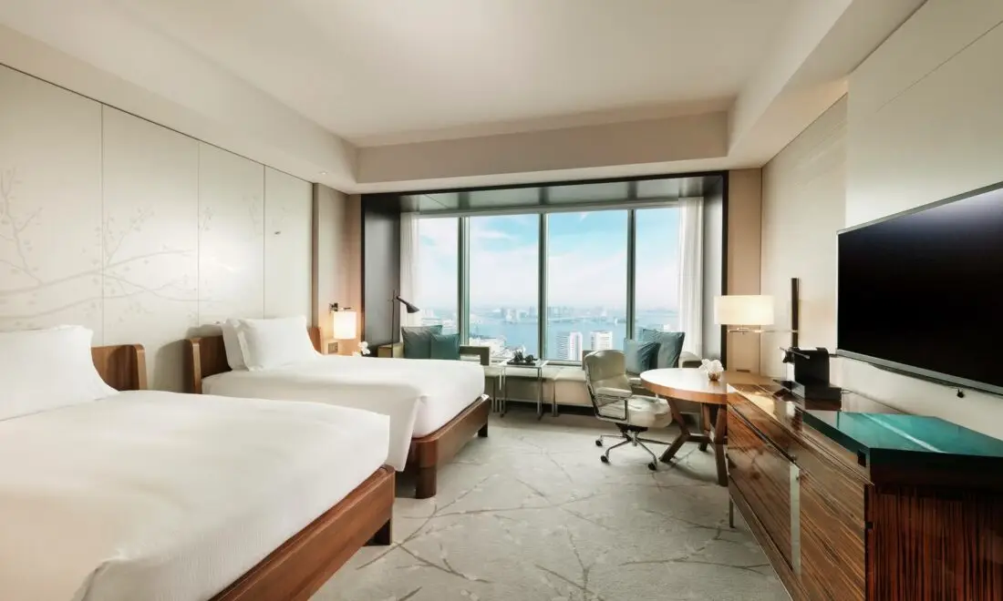 Conrad Tokyo bay view room twin