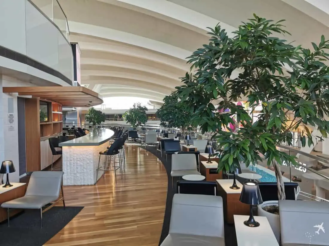 Star Alliance Lounge LAX Terrasse