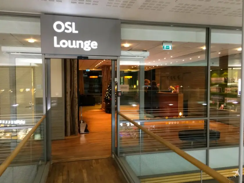OSL Lounge Eingang
