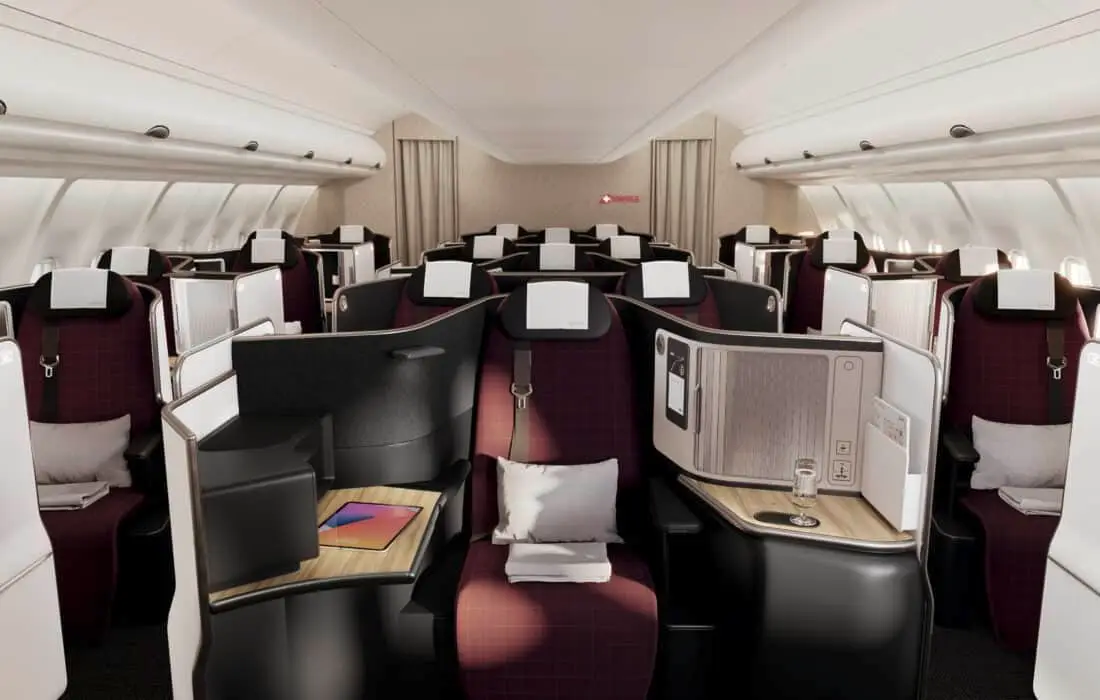 Neue Swiss Business A330 Einzelsitz