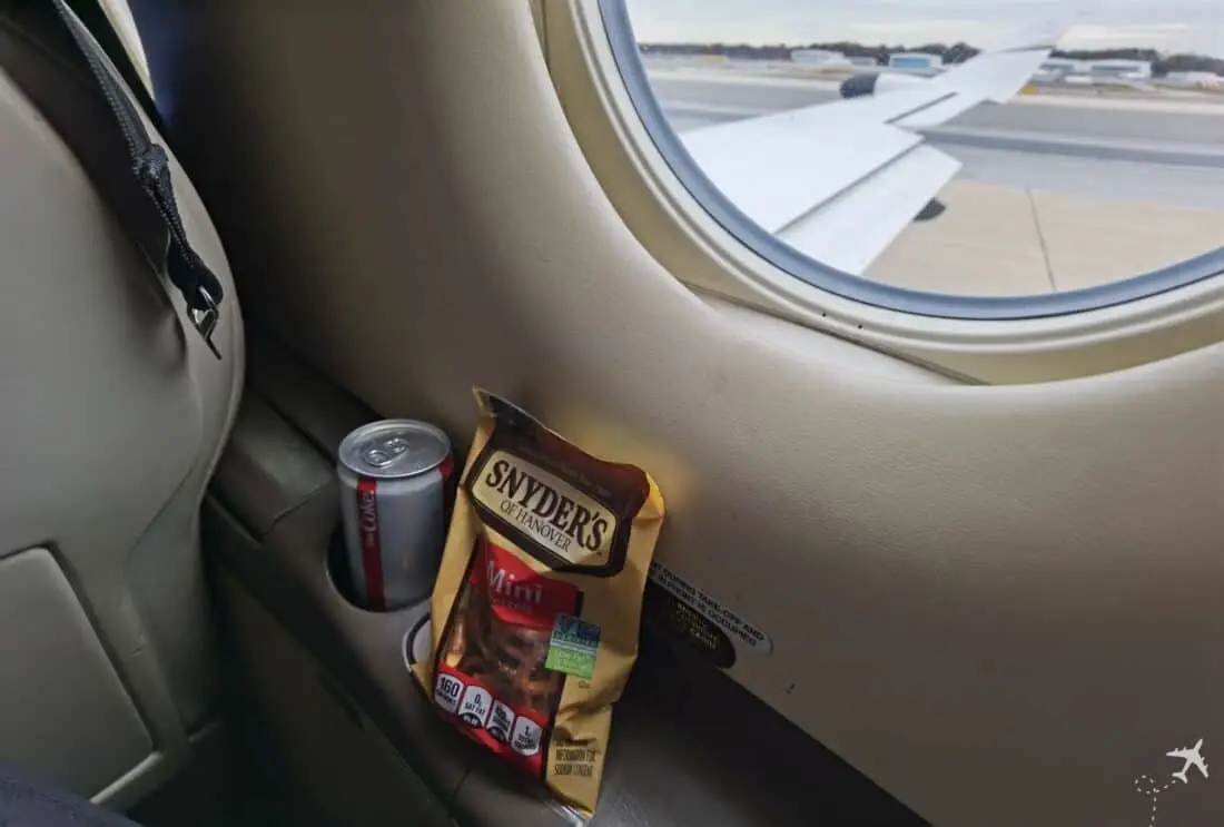 Boutique Air Verpflegung