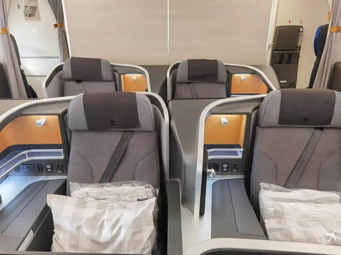SAS Business Class LAX CPH Sitze 3