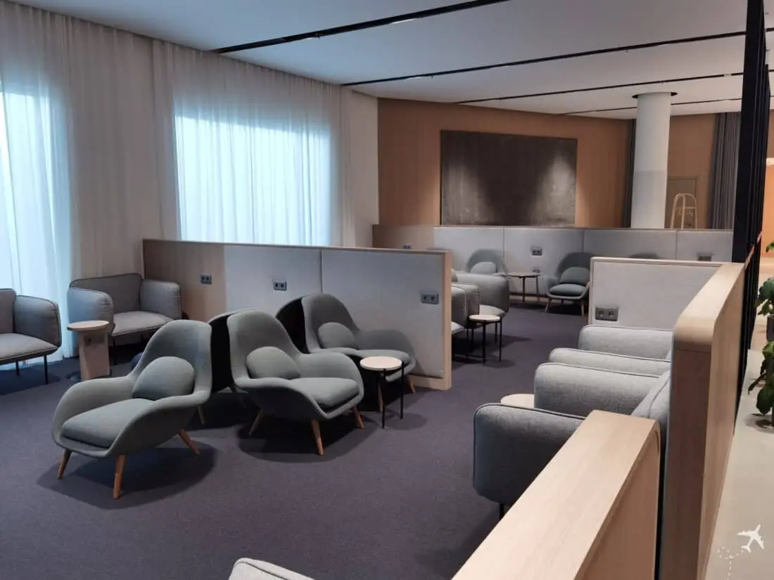 Finnair Business Lounge Helsinki Sitze