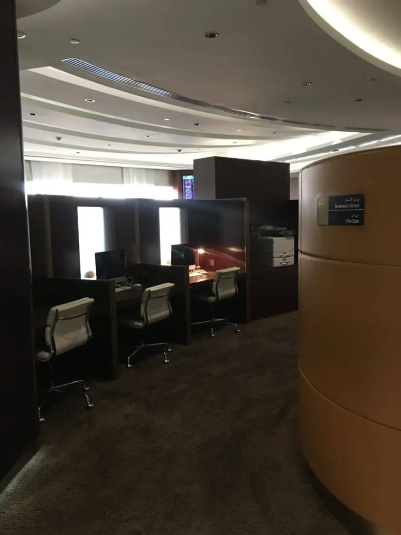 Etihad Business Class Lounge