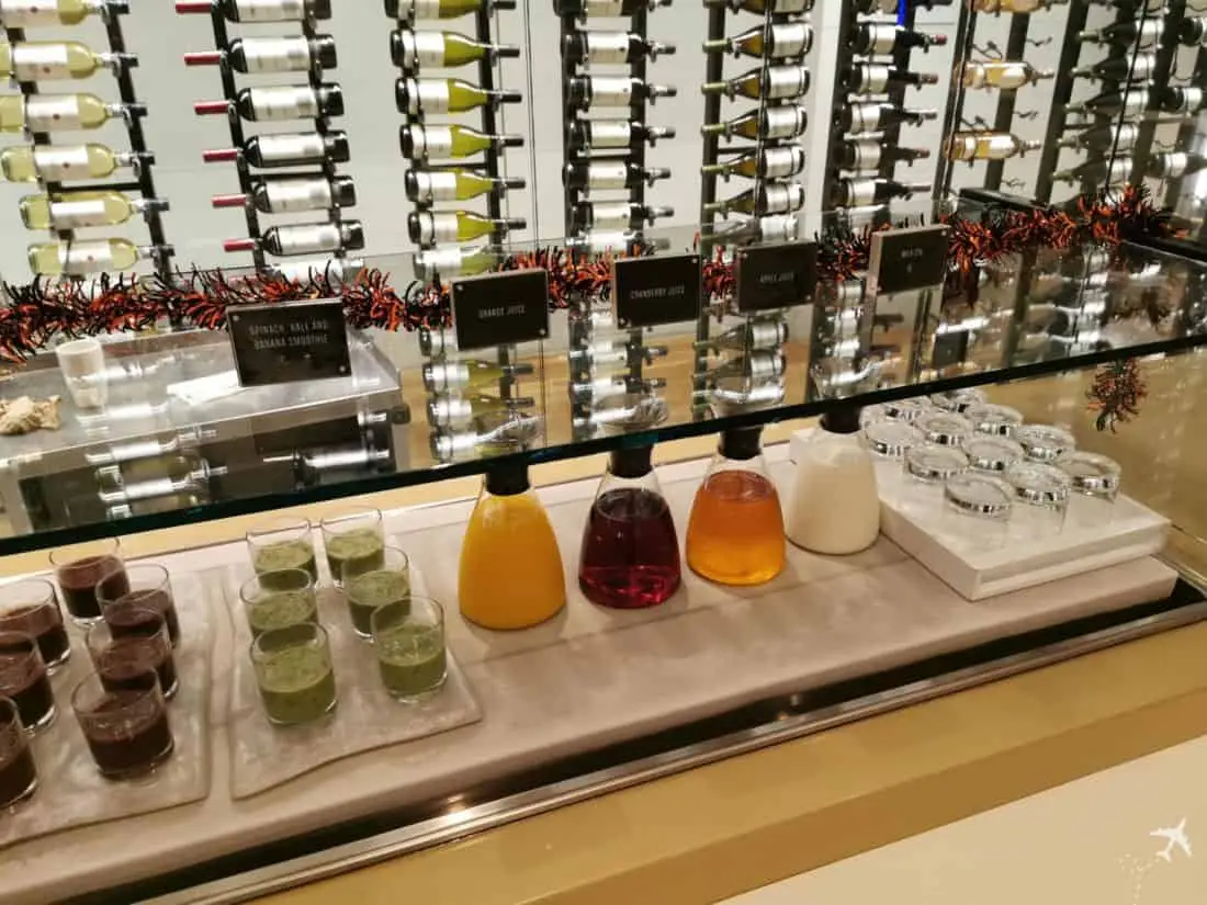 Star Alliance Lounge LAX Fruehstueck 1