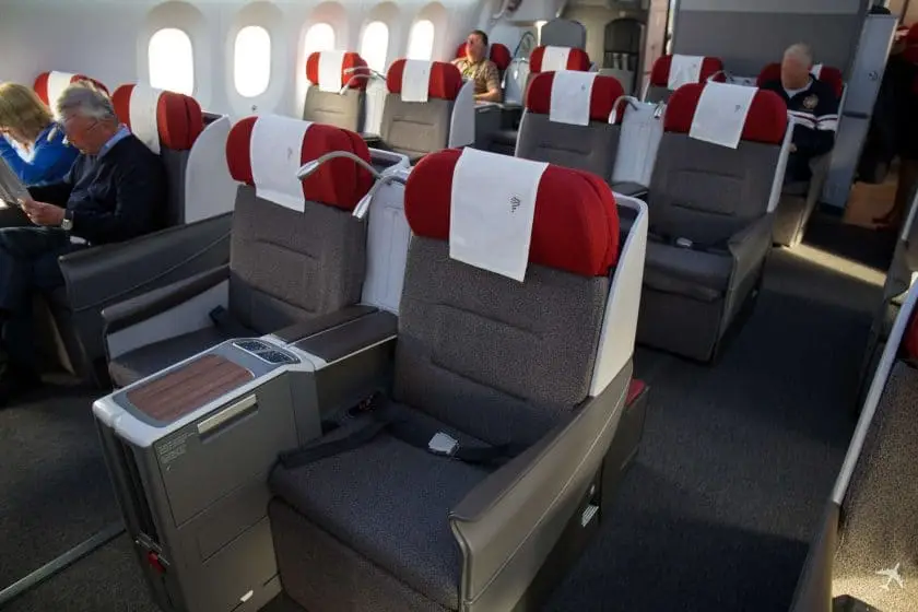 LATAM Boeing 787 Business Class Kabine