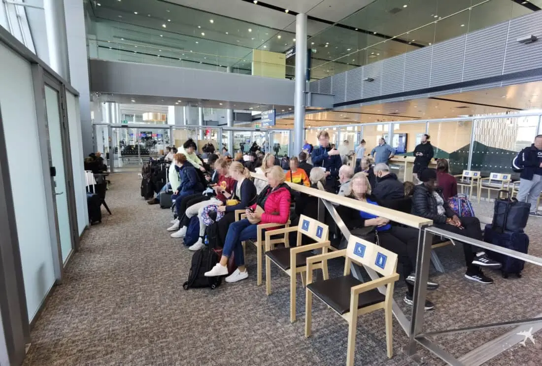Finnair HEL JFK Boardingbereich 1