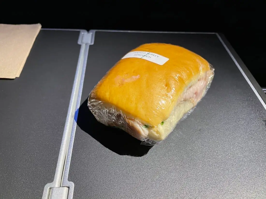 SAS Premium Economy LAX CPH Review Snack Bild 1