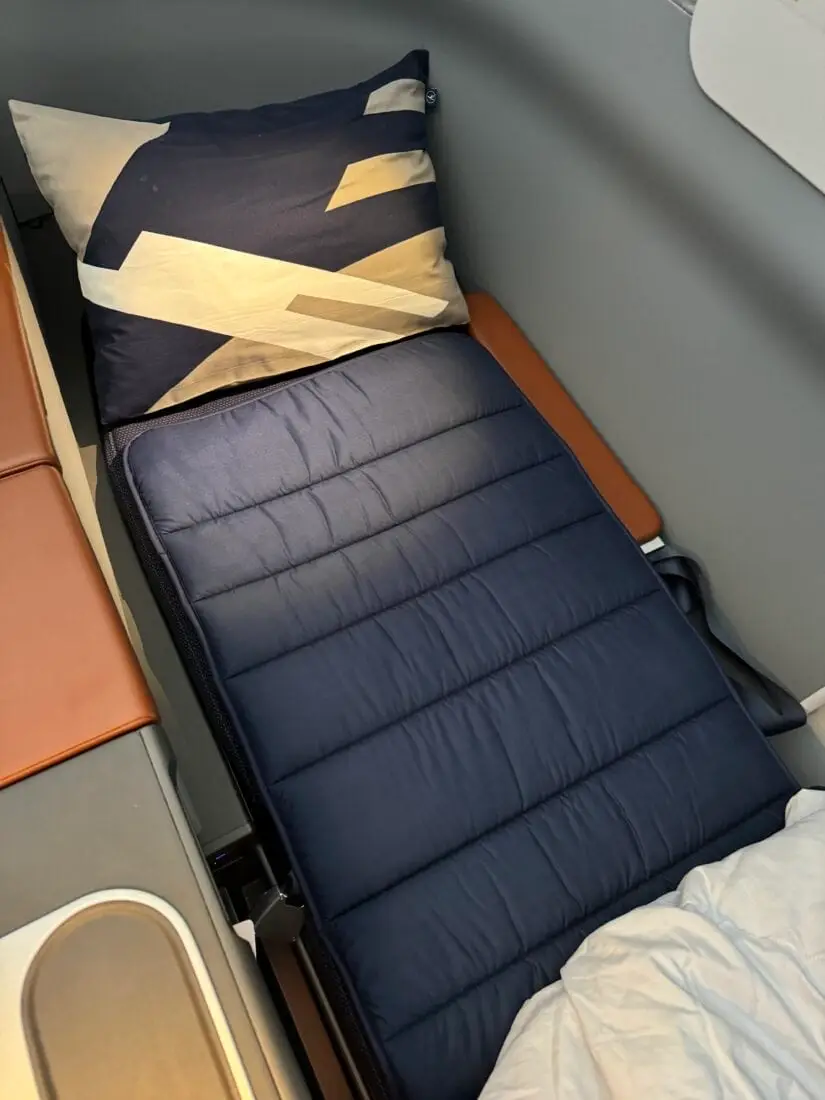 Lufthansa Allegris Business Suite Bett Topper
