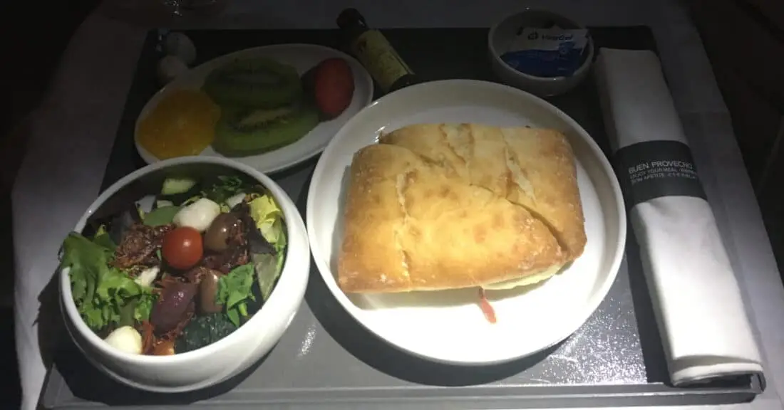 AeroMexico Business Class 789 Snack 2