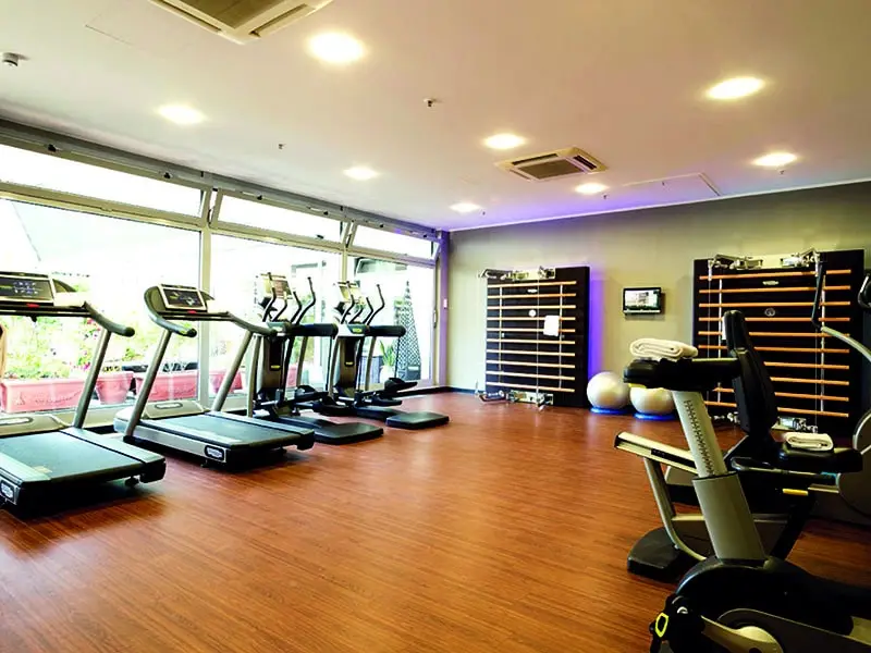 Fitnessraum im Palace Spa