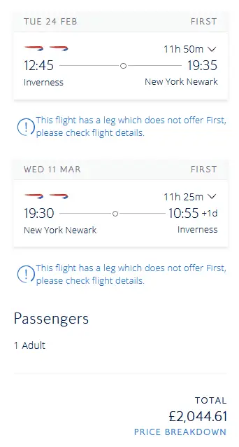 BA F INV NYC 2041