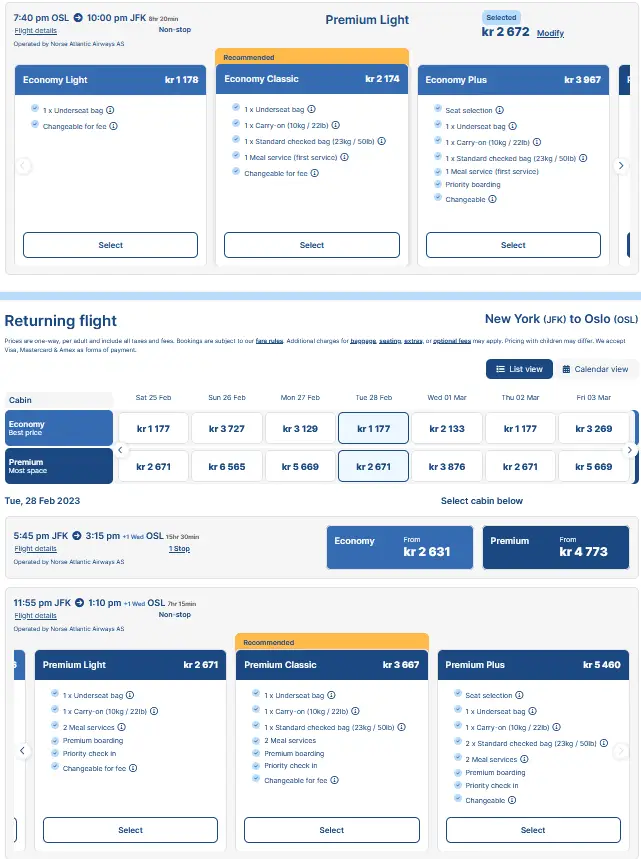 norse fare comparison 1