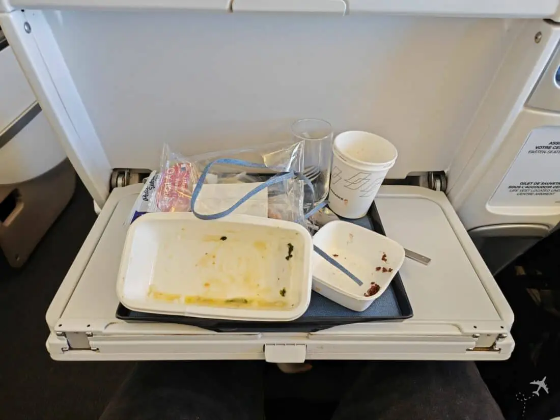 Air France Premium Eco B777 Tablett