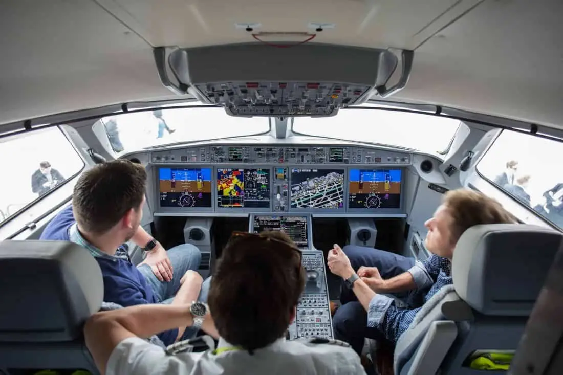 Bombardier CSeries CS300 Cockpit