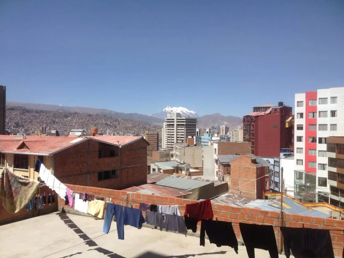 La Paz Wäscheleine
