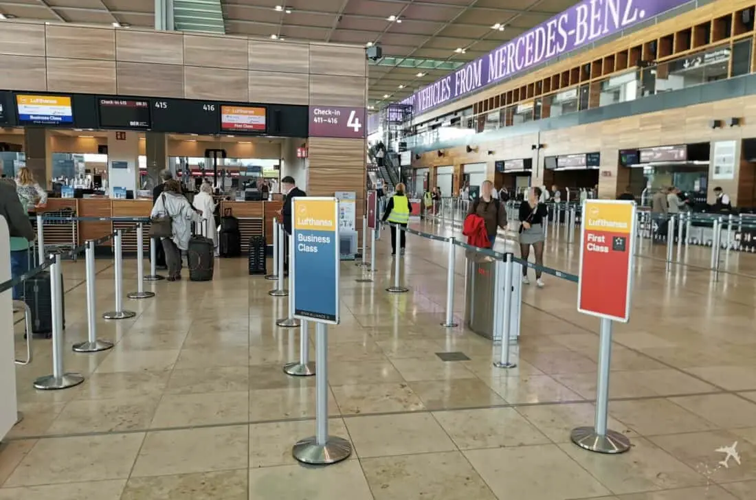 LH Check in BER MUC