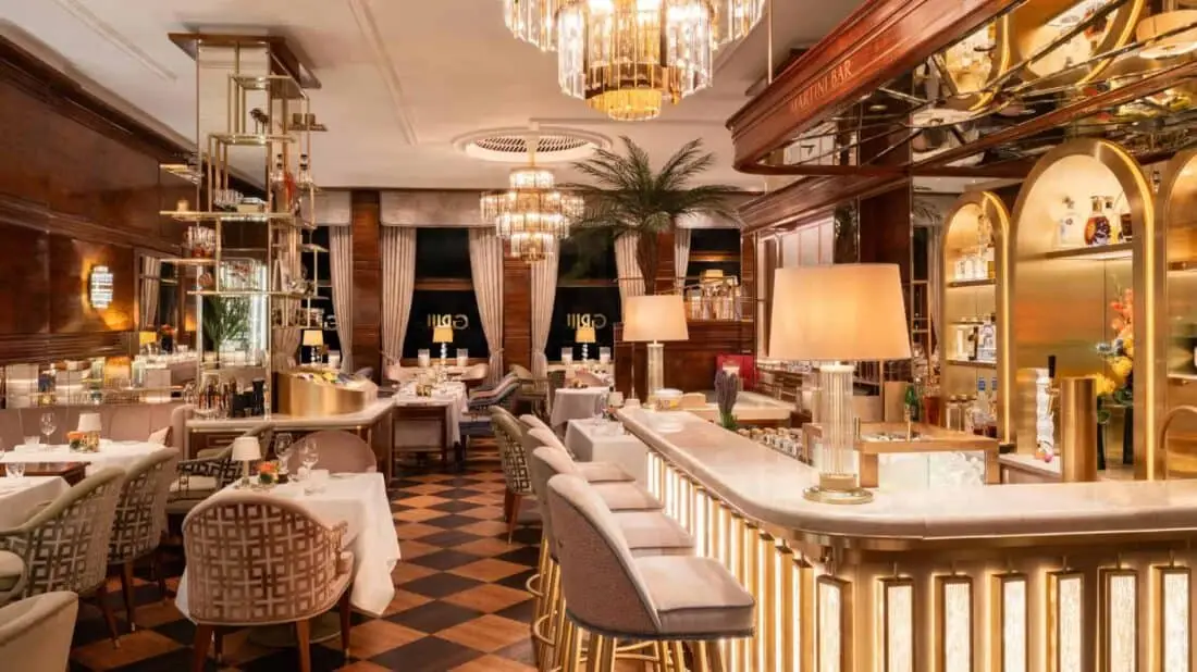 Vier Jahreszeiten Hamburg Cafe Restaurant Grill