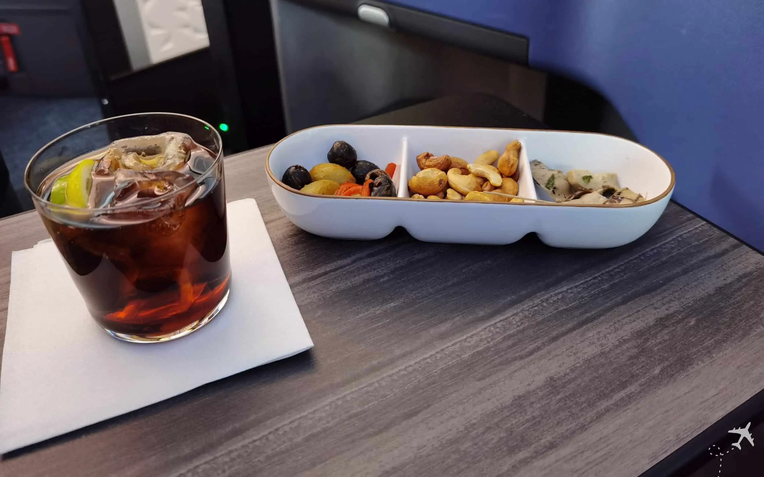 Jeblue Business A321LR Appetizer