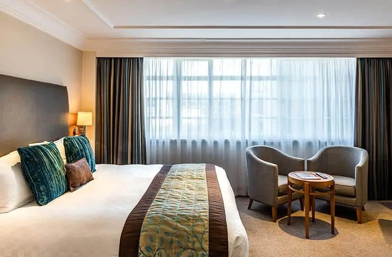 The Marble Arch Hotel London Deluxe king side view gallery