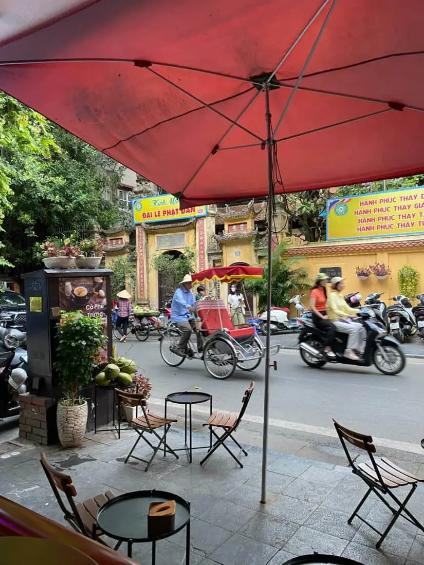 Strassenszene Hanoi