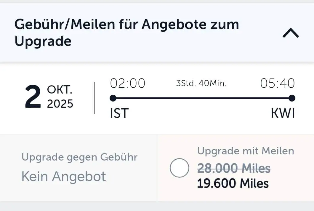 TK 30 upgrade rabatt