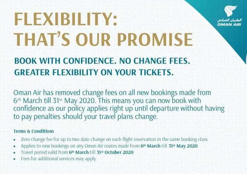 Booking Flexibility March 2020 English