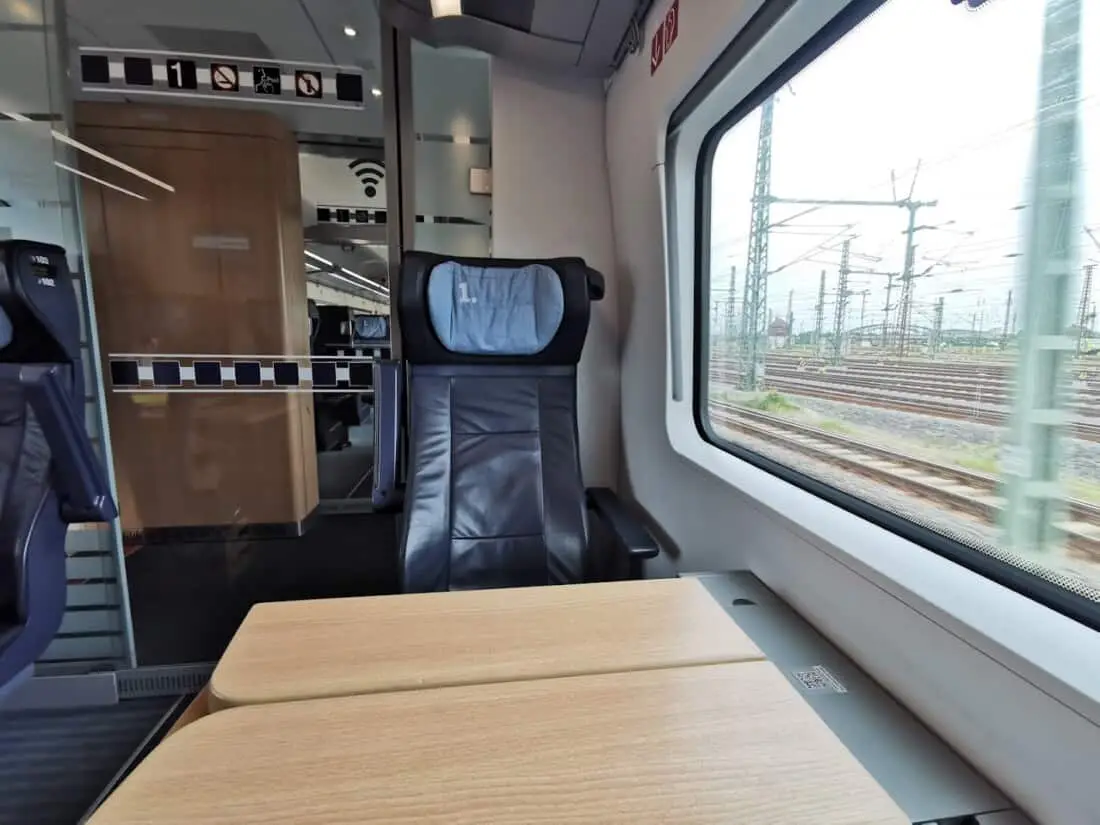 DB Bahn ICE erste klasse