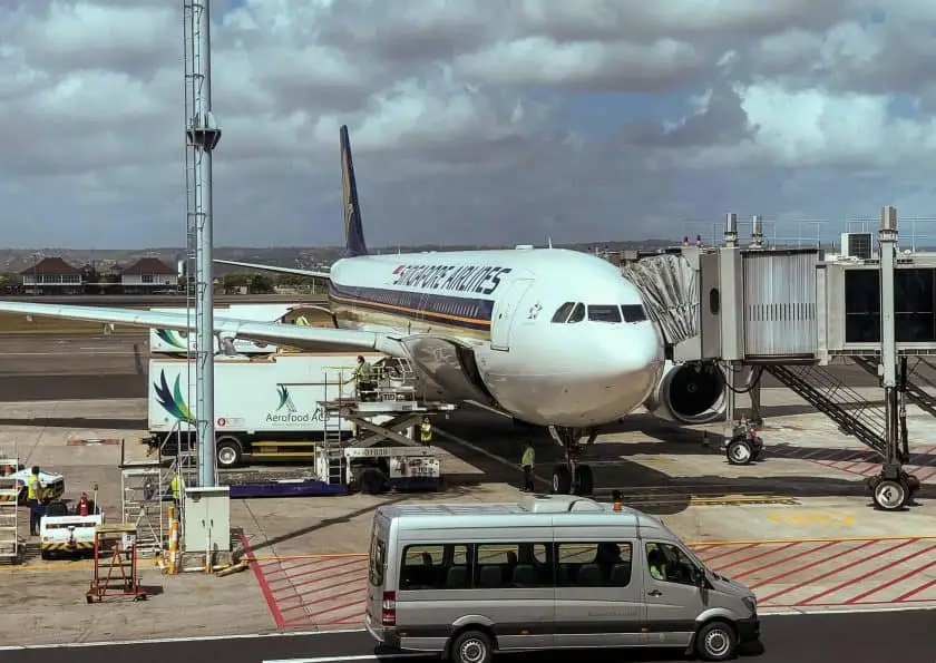 Singapore Airlines A330 Gate