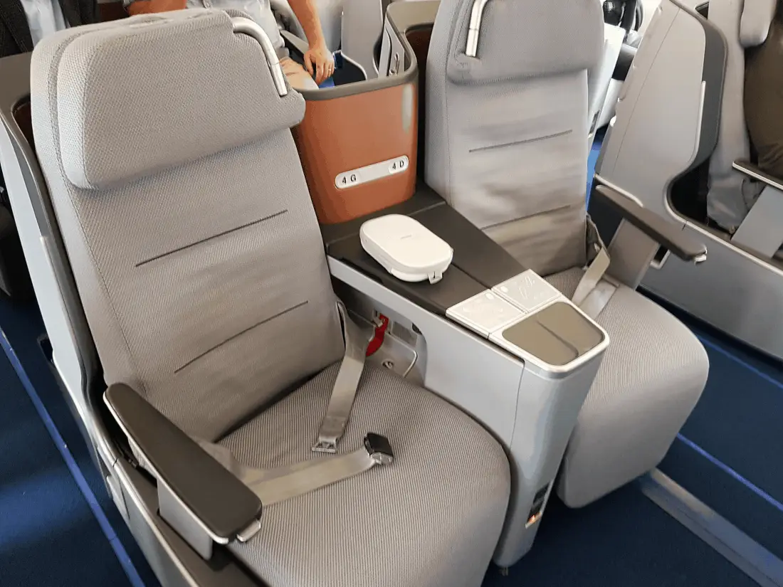 Lufthansa Business Class Sitz A340