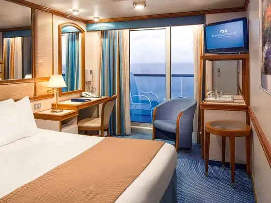 Sapphire Princess Balkon