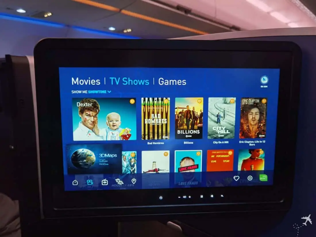 Jetblue Business A321LR TV Shows