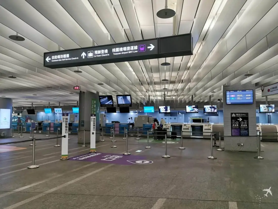 EVA Air City Check in TPE