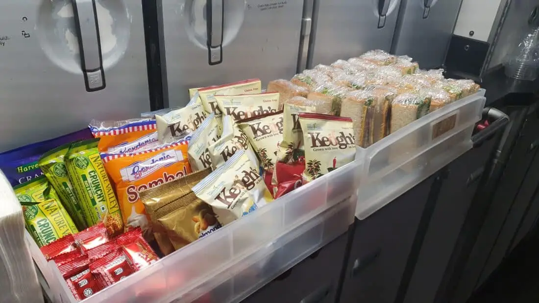 Singapore Airlines Galley