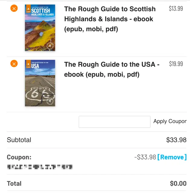 Rough Guides Coupon