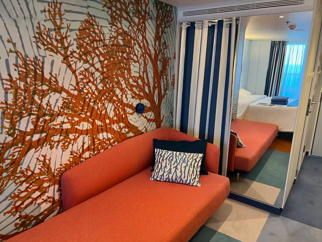 Costa Toscana Balcony Cabin Sofa
