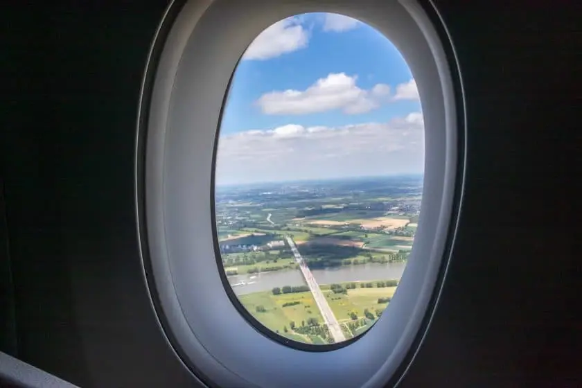 Inflight Düsseldorf Rheinbruecke