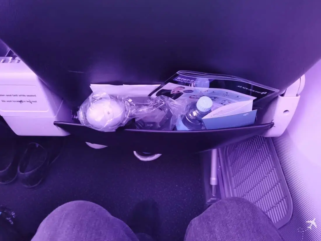 Air NZ Prem Eco Sitztasche