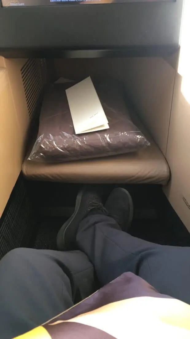 Etihad Business Beinfreiheit