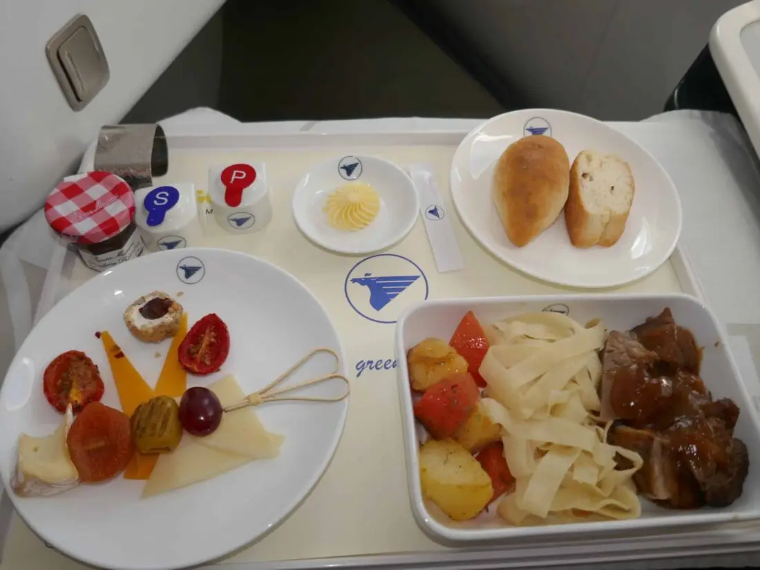 MIAT Business Class 23 Essen