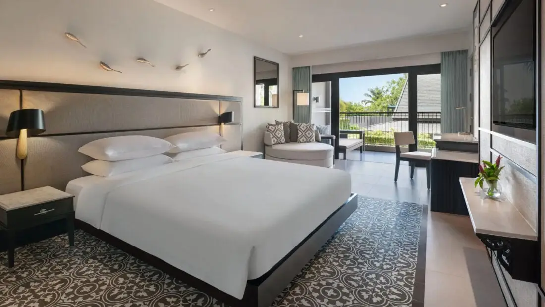 Hyatt Regency Phuket King Bed Bedroom