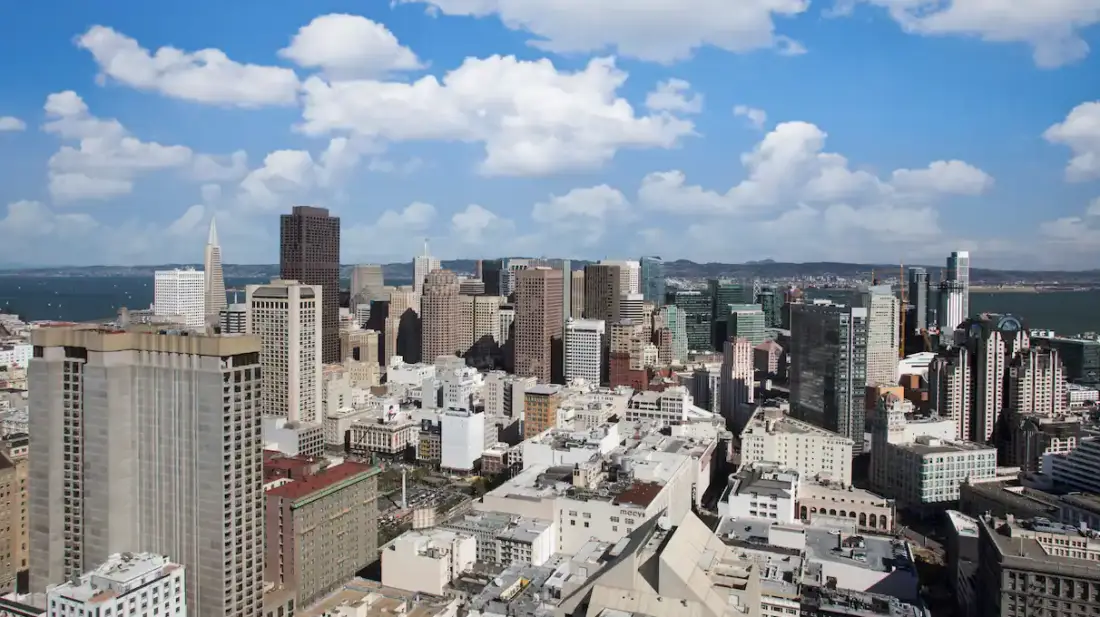hilton parc 55 sfo city view