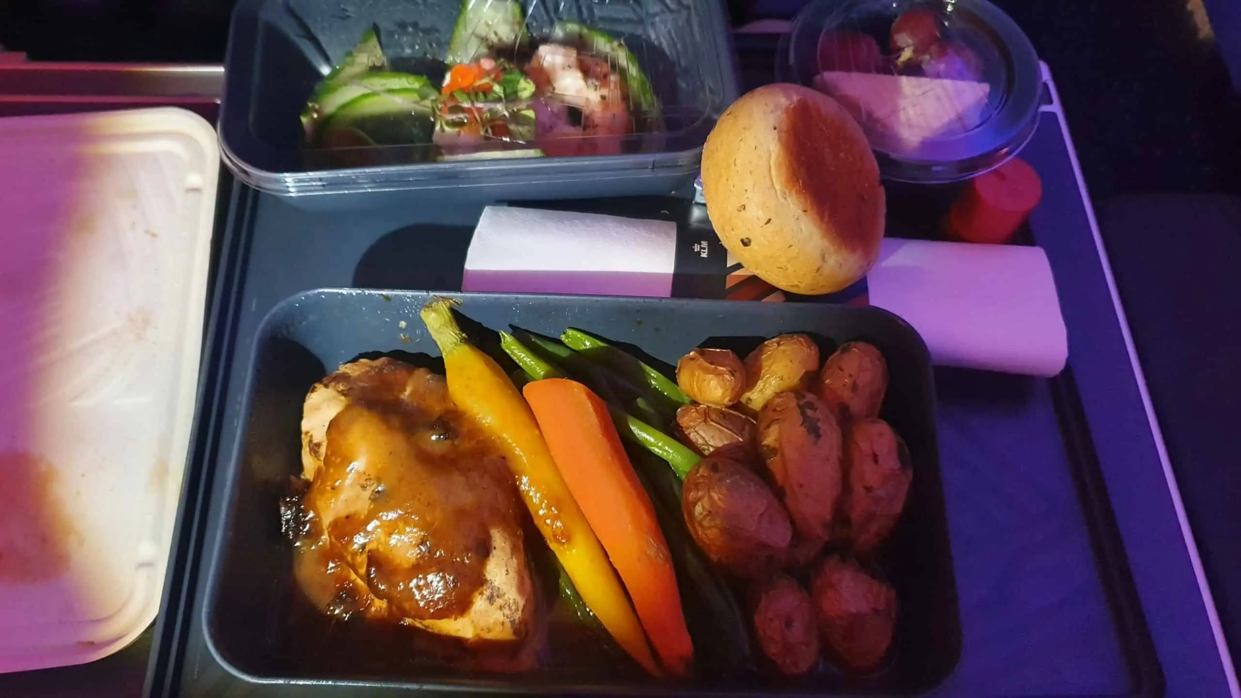 klm premium dinner