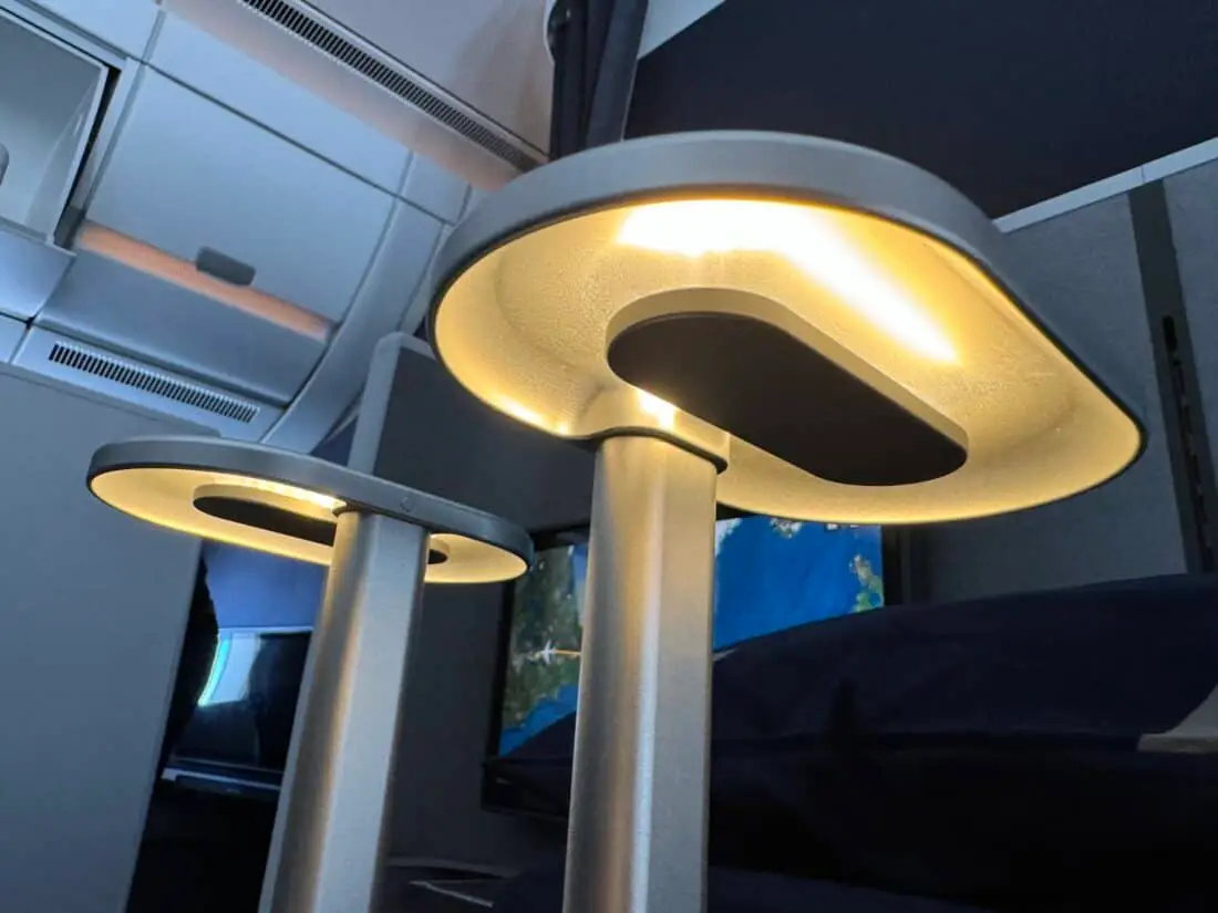 Lufthansa Allegris Business Suite Lampen