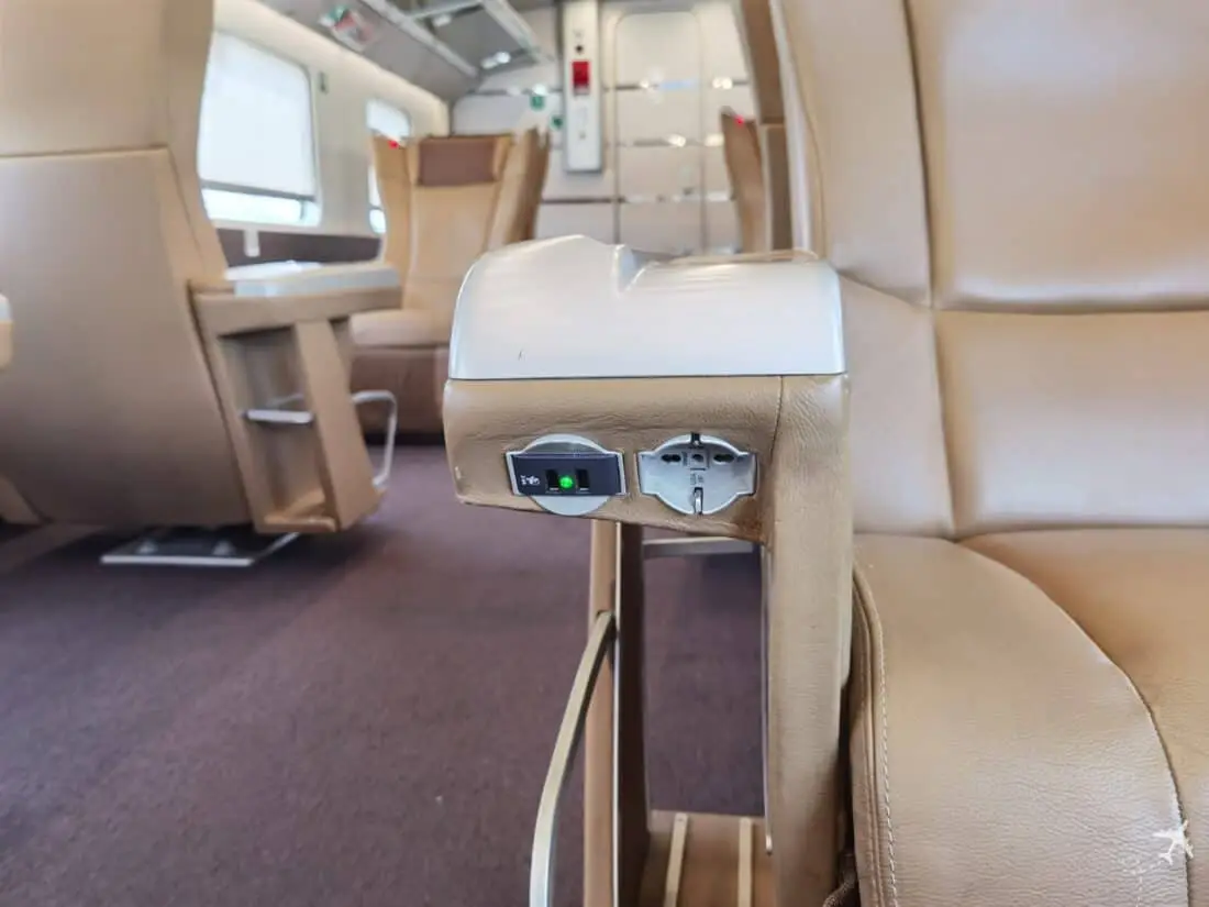 Trenitalia Executive Class Steckdose