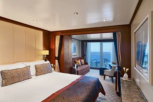 Seabourn Encore - Veranda Suite
