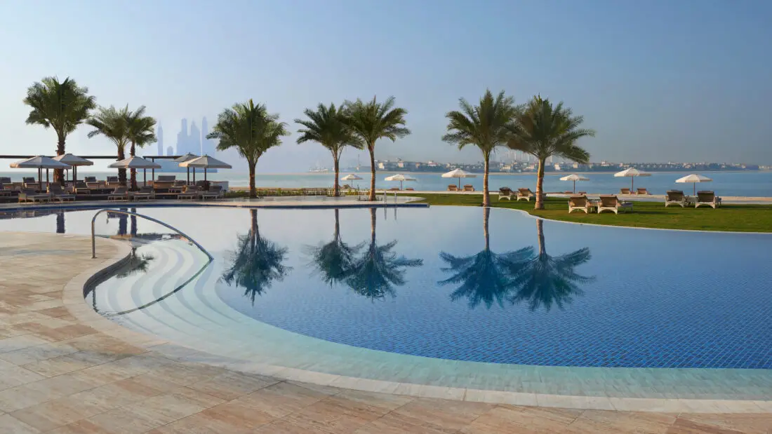 Waldorf Astoria The Palm dubai palm pool HR webp